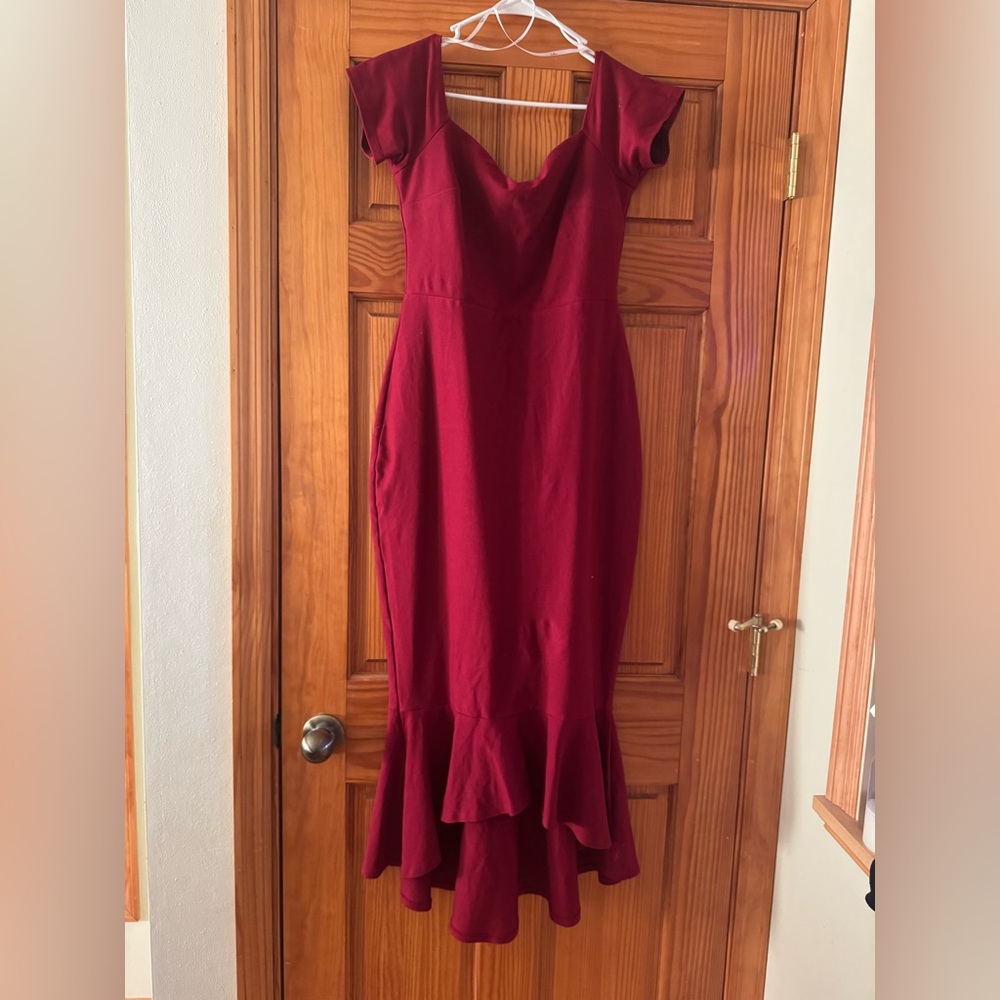 LuLus elegant mermaid dress